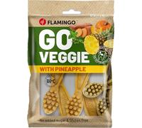 Flamingo Veggie SPAZZOLINO con Ananas 12,5CM 4PZ 160G