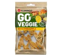 Flamingo Veggie SPAZZOLINO con Ananas 7,5CM 15PZ 120G