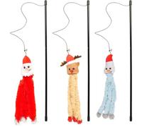 Flamingo Xmas Canna Stuzzicamicio Per Gatto - Gioco Attivo