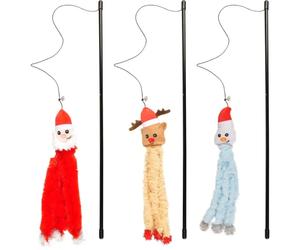Flamingo Xmas Canna Stuzzicamicio Per Gatto - Gioco Attivo