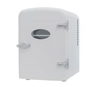 Flamingueo Frigorifero Piccolo - Mini Frigo 4L, Frigo 12V/220V, Mini Frigo da Camera, Raffreddamento e Riscaldamento, Frigo Skincare, Frigo Cosmetici