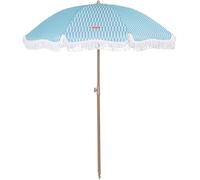 Flamingueo Ombrellone da Spiaggia, Giardino, Piscina, Altezza e Orientamento Regolabile, Protezione UPF 50+, Poliestere, Borsa per il Trasporto, 210 x 180 cm