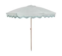 Flamingueo Ombrellone da Spiaggia, Giardino, Piscina, Altezza e Orientamento Regolabile, Protezione UPF 50+, Poliestere, Borsa per il Trasporto, 225 x 220 cm