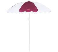 Flamingueo Ombrellone da Spiaggia, Giardino, Piscina, Altezza e Orientamento Regolabile, Protezione UPF 50+, Poliestere, Borsa per il Trasporto, 210 x 160 cm