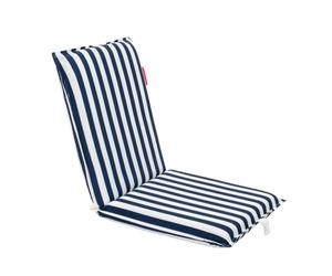 Flamingueo Sdraio Pieghevole - Lettino Prendisole - Per Spiaggia e Piscina - Reclinabile in 5 posizioni - Maniglie tipo zaino - Resistente all'acqua - Tessuto in Poliestere - Blu Navy - 104x46x9cm