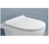 flaminia QKCW09 Sedile Slim RALLENT.Bianco per Serie Quick/App, Bianco, No