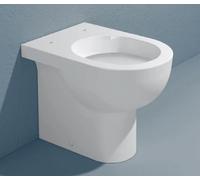FLAMINIA - QUICK VASO WC A PAVIMENTO BTW SCARICO S/P CON BRIDA IN CERAMICA BIANCO QK117