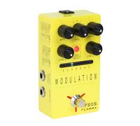 FLAMMA FS05 Multi Modulazione Pedale Effetti Stereo 7 Slot Stoccabili 11 Effetti di Modulazione True Bypass