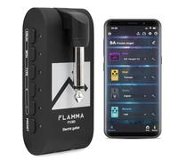 FLAMMA FX20 Amplificatore per cuffie per chitarra con APP 40 scanalature per batteria 52 modalità Amp 5 ritardo 5 effetti di riverbero 14 modulazioni per la registrazione pratica e la creatività