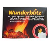FLAMMAT ACCENDIFUOCO 48 CUBETTI PER BARBECUE CAMINI STUFE CONF.24 SCATOLE