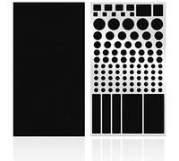 FLANCCI Adesivi per il blocco della luce a LED, filtri LED per l'attenuazione della luce Coperture per LED Blackout, attenuazione del 50% ~ 80% delle luci a LED (2 Sheets 80%)