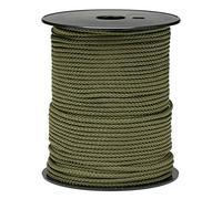 Flandria 414 K Bobina Drizza in polipropilene intrecciato, diametro 4 mm, ± 100 m, cachi