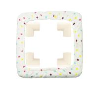 Flanell-Grip Telaio Cover-Embroidy Protezione con protezione contro la schiuma | Coperta nutrizionale per artigianato, date carpe, punto croce e artigianato punch-embrods