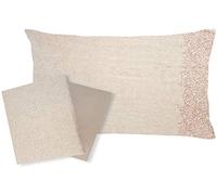 Flanella 100% di puro cotone Completo letto Una Piazza e Mezza 1,5 francese lenzuola sopra + lenzuolo sotto con angoli + 1 federa ZUCCHI BASICS (Nifty col 1)
