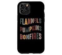 Flanelle Zucche Falò Hayride Maglioni Custodia per iPhone 11 Pro