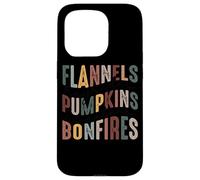 Flanelle Zucche Falò Hayride Maglioni Custodia per iPhone 15 Pro