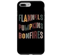Flanelle Zucche Falò Hayride Maglioni Custodia per iPhone 7 Plus/8 Plus