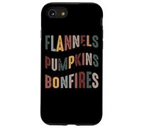 Flanelle Zucche Falò Hayride Maglioni Custodia per iPhone SE (2020) / 7 / 8