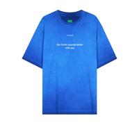 FLÂNEUR - With You T-Shirt - - Tops - Uomo - Blu - L