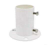 Flange della piattaforma della piscina, Base delle flange della piattaforma della piscina dell'acciaio inossidabile, per il supporto della ringhiera della scala del corrimano da 1,5 pollici,Supporto