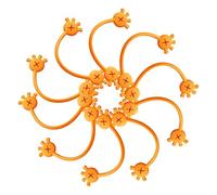 Flange magnetiche in silicone, flange magnetiche - 10 fascette in silicone a forma di palma | Cinghie per cavi riutilizzabili per il posto di lavoro, la scuola, la casa, i segnalibri di libri, magnete