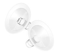Flange ovali per pompa da 19 mm compatibili con tiralatte Medela, parti di ricambio compatibili con Pump in Style, Symphony, Swing Maxi Harmony e Personalfit Flex
