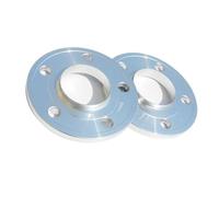 Flangia Accessoria Ruota 6061-T6 Adattatore Ruota 10 Mm 5x112 Distanziali Ruota 66,6 Mm Con Bulloni 14x1,25 Di Tipo Conico Distanziali Auto(Silver)