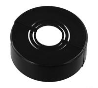 Flangia, accessorio decorativo per nascondere i fori dei tubi, progetti di ristrutturazione edilizia, acqua, gas, riscaldamento, tubi di scarico, lavandino, WC (nero)