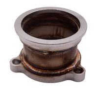 Flangia Adattatore Per Downpipe Turbo Con Banda V Da 2,5" T3 T4 T04E Da 3