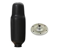 Flangia autoclave membrana in gomma per vaso di espansione pressione pompa pozzo gruppo pressurizzazione membrana epdm flangia ricambio vaso autoclave kit (Membrana 150L e Galvanizzato Flangia 25mm)