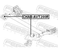 FEBEST CHAB-AVT200R Supporto assale