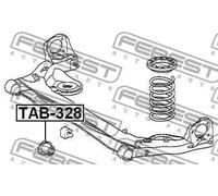 FEBEST Supporto Corpo Dell'Asse Posteriore per Toyota Previa III _R2_ _R5_ 2.4