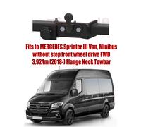 Flangia Collo Traino Barra Per Mercedes Sprinter (2018 Fwd & 7 Perno Bypass Relè