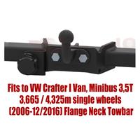 Flangia Collo Traino Barra Per VW Crafter 3,5T Furgone (2006-2016) & No