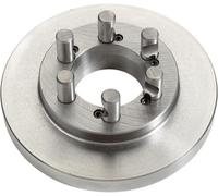 FLANGIA CON PERNI X MANDRINO TORNIO 200 MM 4" FERVI FD04/200