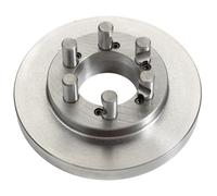 Flangia con perni FERVI FD05/250 per mandrino - Cam lock 5" - diametro 250 mm