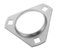 Flangia Cuscinetto per Go-kart, Acciaio Inossidabile, Supporto Stabile | Albero e Ruota, Colore Argento, Riduce L’attrito, Migliora la Durata