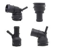 Flangia Del Connettore Del Tubo Del Liquido Di Raffreddamento 3B0122291B, Compatibile Con Skoda, Il Connettore Del Tubo Dell'acqua Sostituisce 3C0122291 1K0122291BE 1K0122291C(1 Kit)