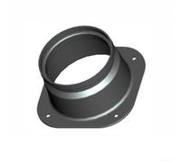 Flangia di collegamento per condotti di ventilazione in robusto plastica PP, resistenza (250 mm)