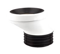 Flangia di collegamento per WC offset, facile da installare, versatile, per lo