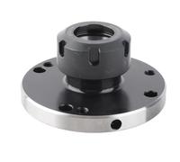 Flangia di diametro 100 mm per pinza ER32 in acciaio al carbonio per accessori per router e fresatrici CNC ER32 D100 Sostituzione della piastra per utensili Componente di