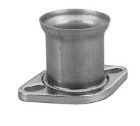Flangia di Scarico Turbo, Flangia di Scarico a 2 Bulloni Tubo in Acciaio Inossidabile da 3 Pollici a Adattatore di Scarico Turbo Downpipe da 2,5 Pollici