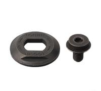 Flangia esterna e set di bulloni per Dcs391 Dcs367 Dcs565 Parti per sega circolare N621119 Kit morsetto nero in acciaio legato hardware di ricambio 2 pezzi