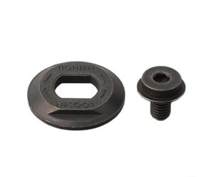 Flangia esterna e set di bulloni per Dcs391 Dcs367 Dcs565 Parti per sega circolare N621119 Kit morsetto nero in acciaio legato hardware di ricambio 2 pezzi