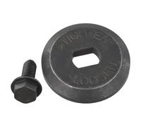 Flangia esterna per morsetto, compatibile con seghe troncatrici DeWalt DW703 DW715 DW716 DW717 DWS780, include bullone di bloccaggio, confezione da 2