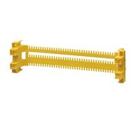 Flangia Ferma Tubi Vimar per centralini 18 Moduli Giallo V53583