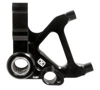 Flangia Freno Anteriore Per Pinza Accossato PZ014 Lato Sinistro Per Vespa compatibile con VESPA GTS SUPER dal 2008 al 2016 (CC 300)