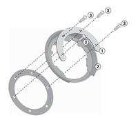 Givi BF Adapter, Supporto Tanklock male
