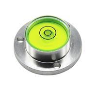 Flangia orizzontale a bolla per bilancia elettronica, con struttura in metallo e fibra di carbonio, 30 x 20 x 11 mm, alta sensibilità e uso a lungo termine (bianco)