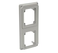 Flangia Palazzoli 2 prese fisse per quadro verticale IP66 579714